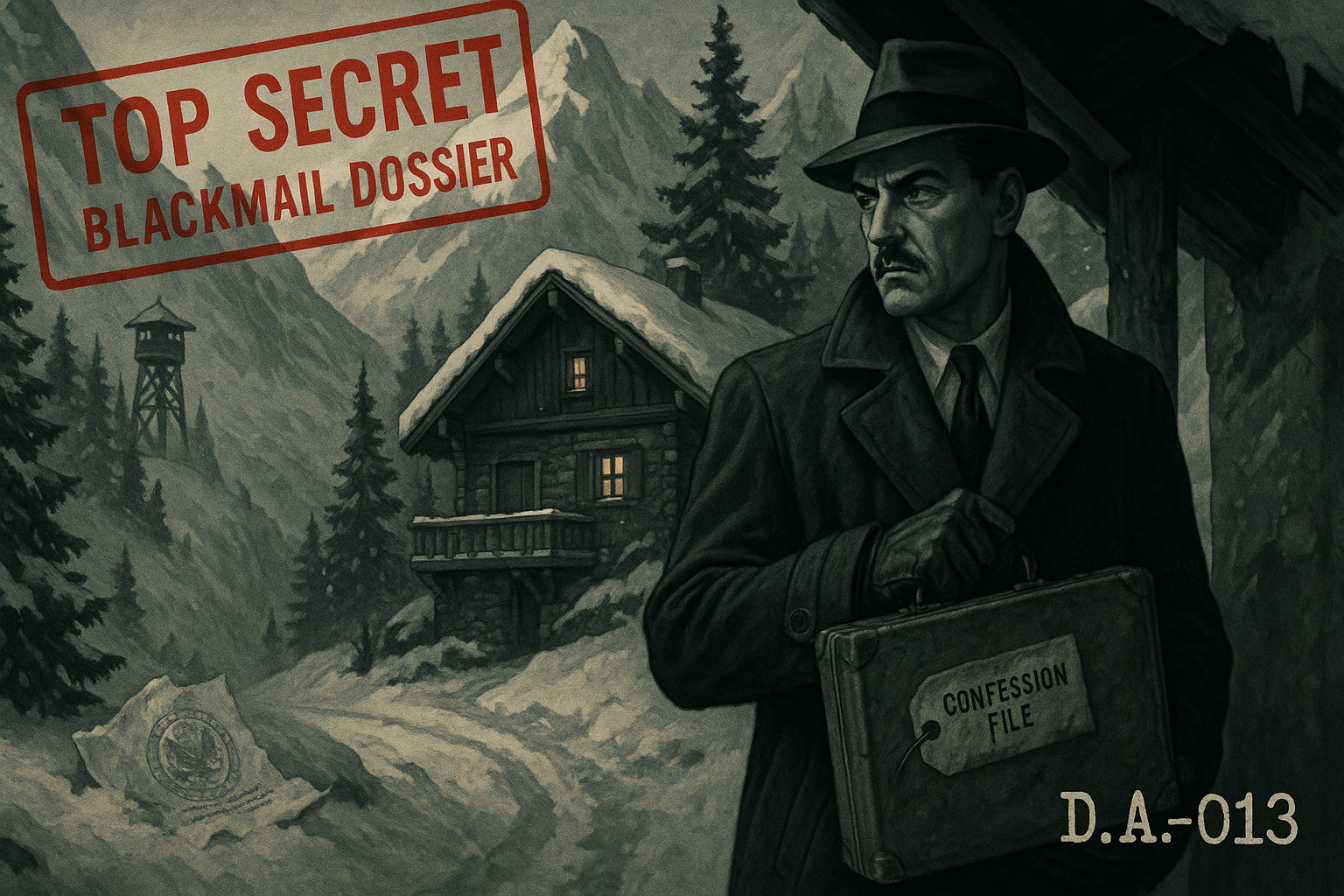 Steve Mitchell in the Swiss Alps